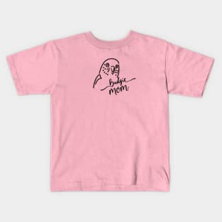 Bugie Mom Bird Lover Minimal Design Kids T-Shirt
